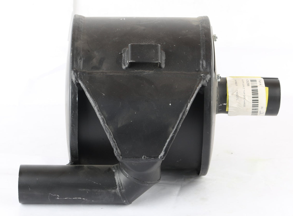 SCHWARZE - 26298 - MUFFLER 2" TOP DISCHARGE