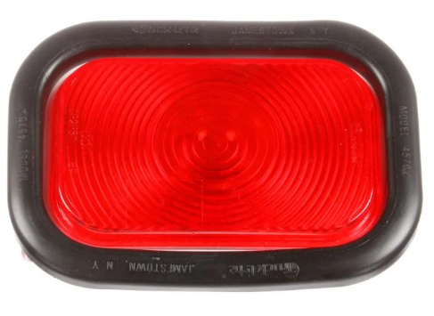 TRUCK-LITE - 45007R - HIGH MOUNTED STOP LIGHT PL-2 STRIPPED END 12V