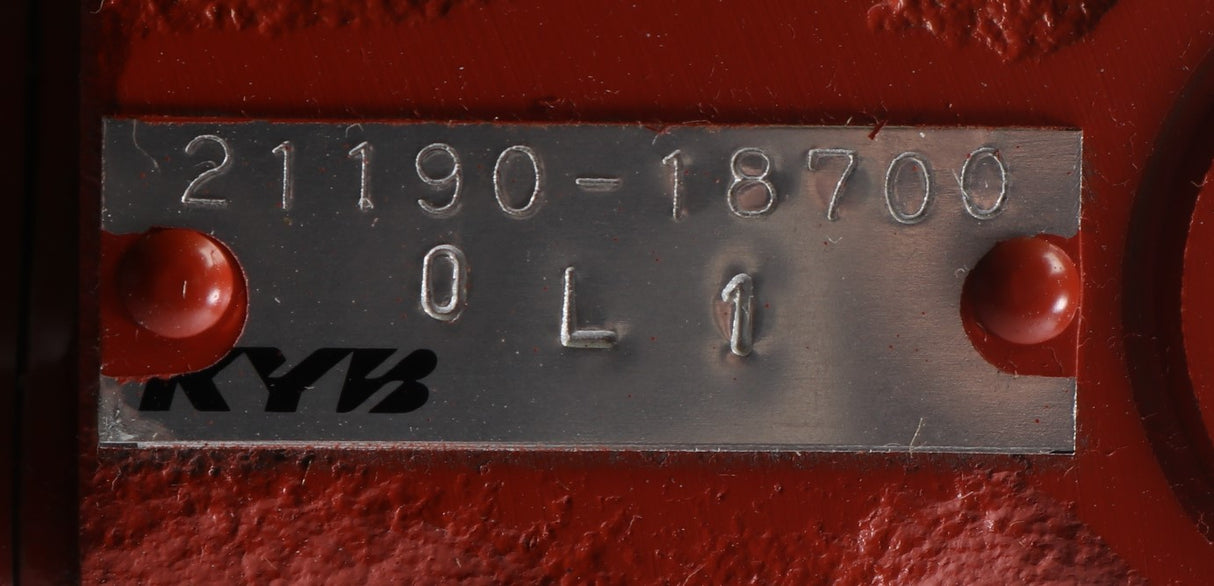 KYB KAYABA - 21190-18700 - STOP VALVE