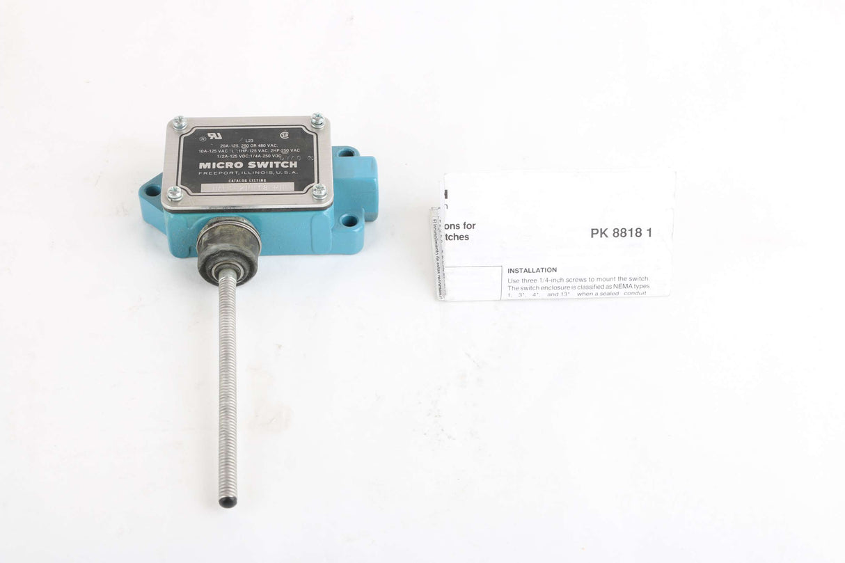 MICRO SWITCH - BAF1-2RN18-RH - SWITCH