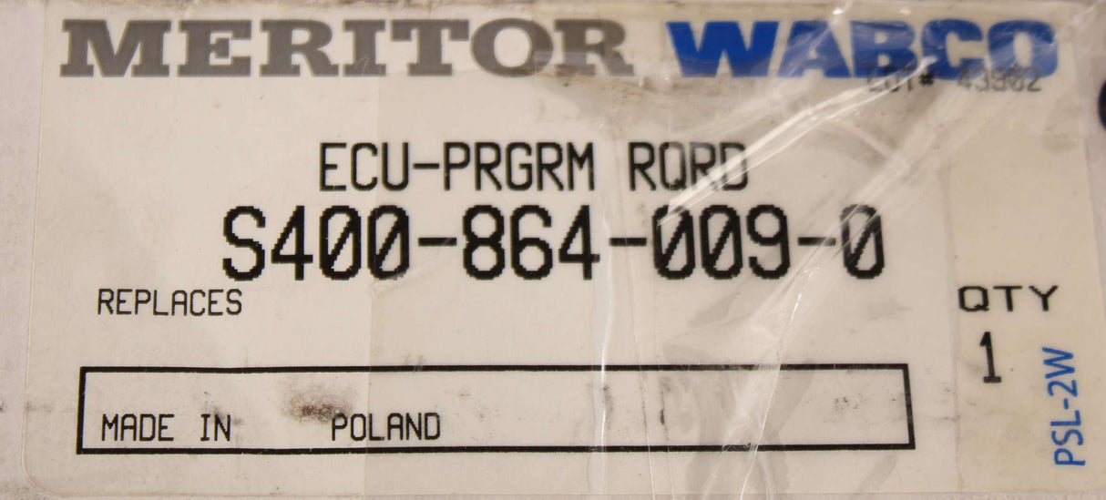 MERITOR - S4008640090 - ECU - ABS PROGRAMMABLE