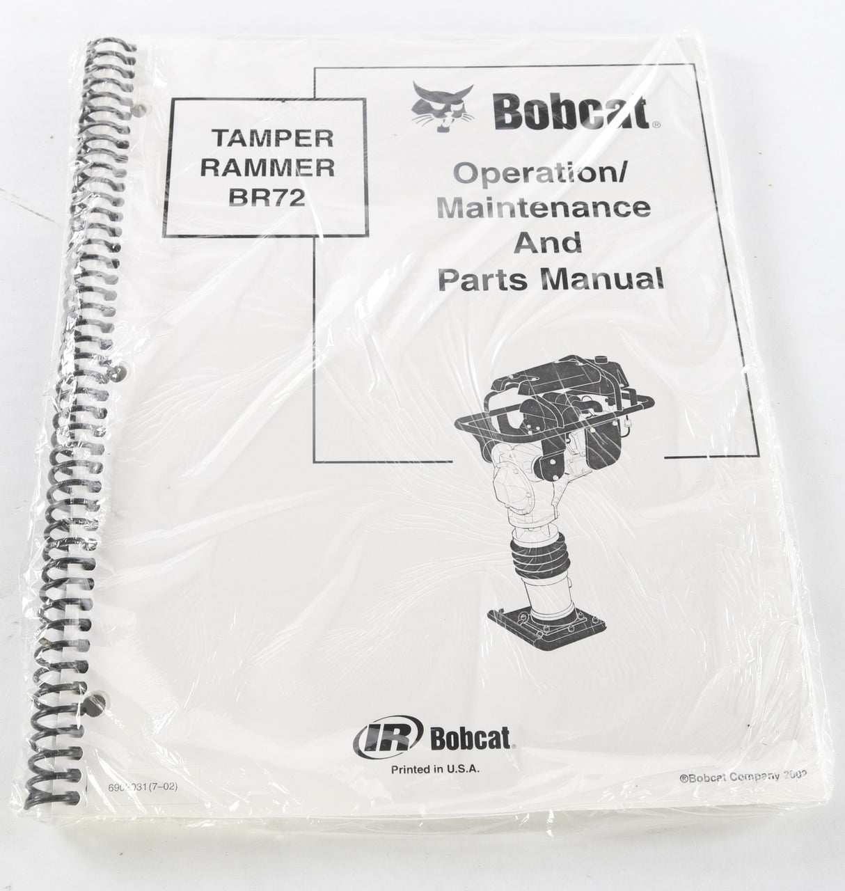 BOBCAT - 6902031 - OM BR72 TAMPER RAMMER MANUAL