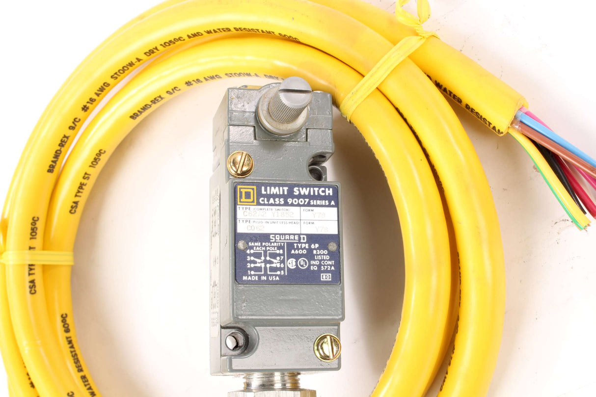 SCHNEIDER ELECTRIC - 9007-C62A2 - LIMIT SWITCH