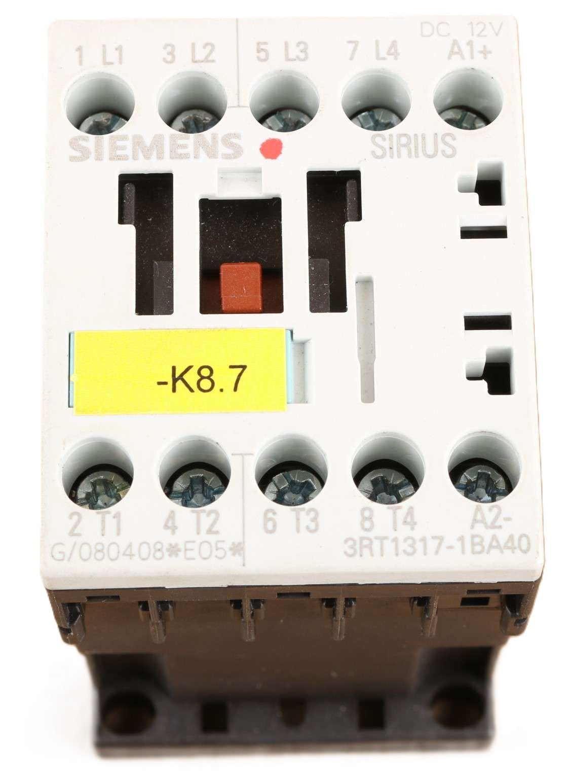 SIEMENS - 3RT1317-1BA40 - 4 POLE CONTACTOR
