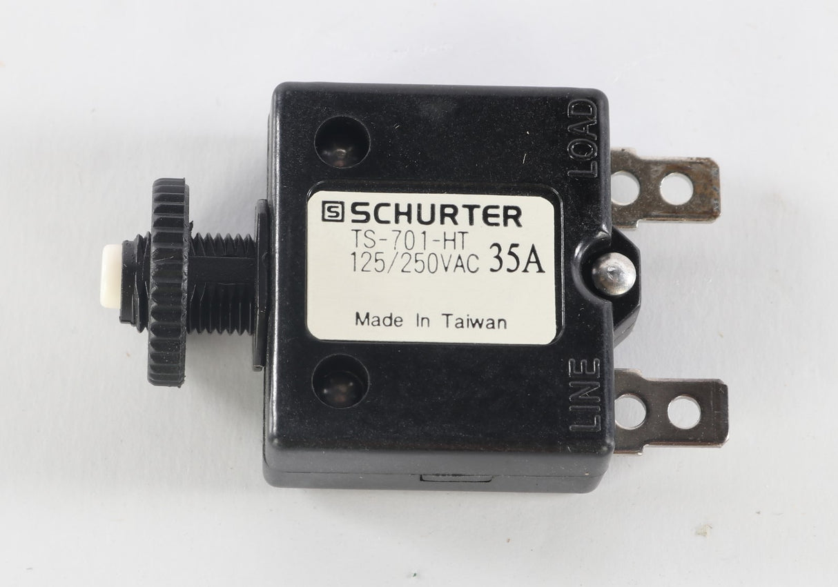 SCHURTER ELECTRONIC COMPONENTS - TS-701-HT - CIRCUIT BREAKER 125|250VAC 35A