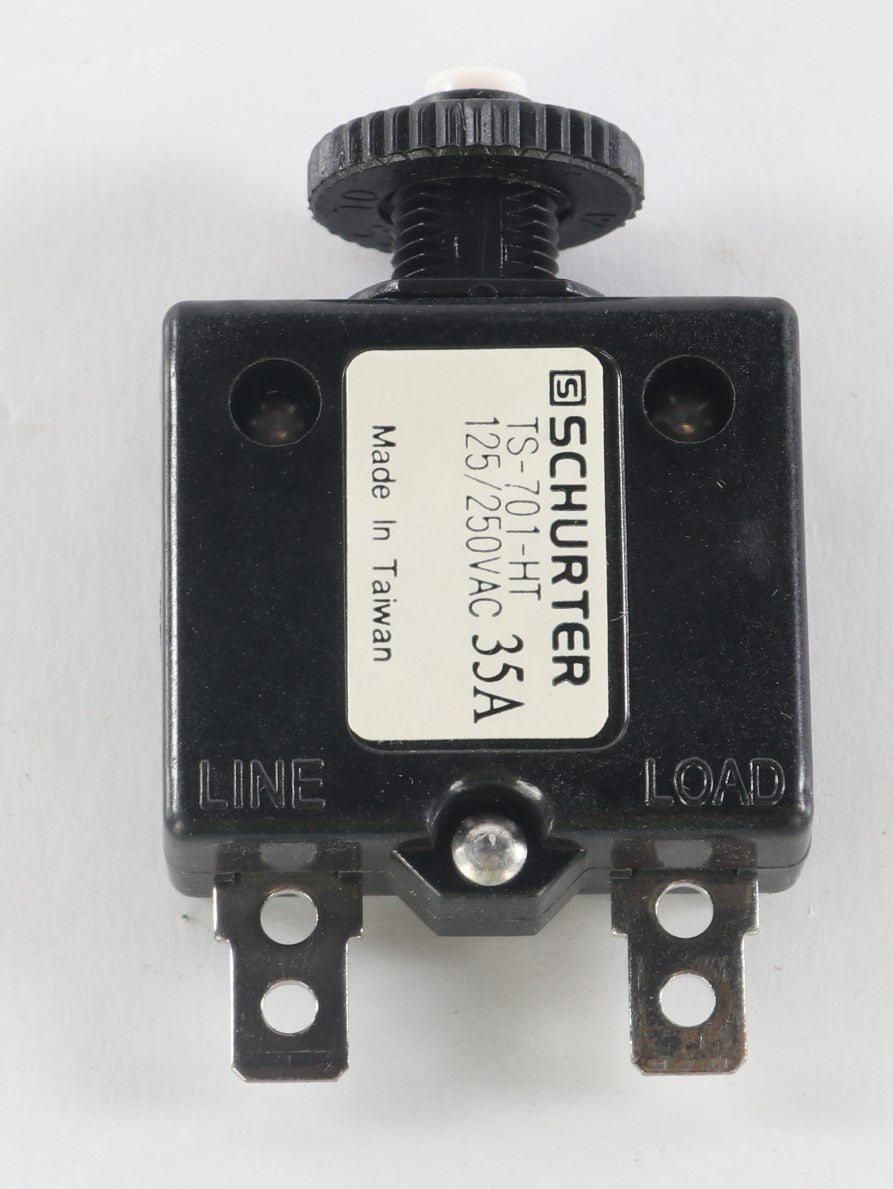 SCHURTER ELECTRONIC COMPONENTS - TS-701-HT - CIRCUIT BREAKER 125|250VAC 35A