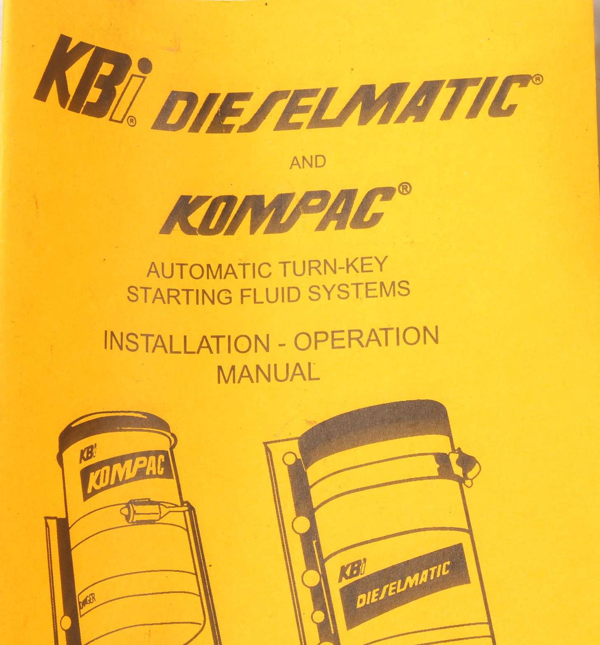 IWS - 212004KIT - KBi AUTOMATIC TURN-KEY STARTING FLUID SYSTEM