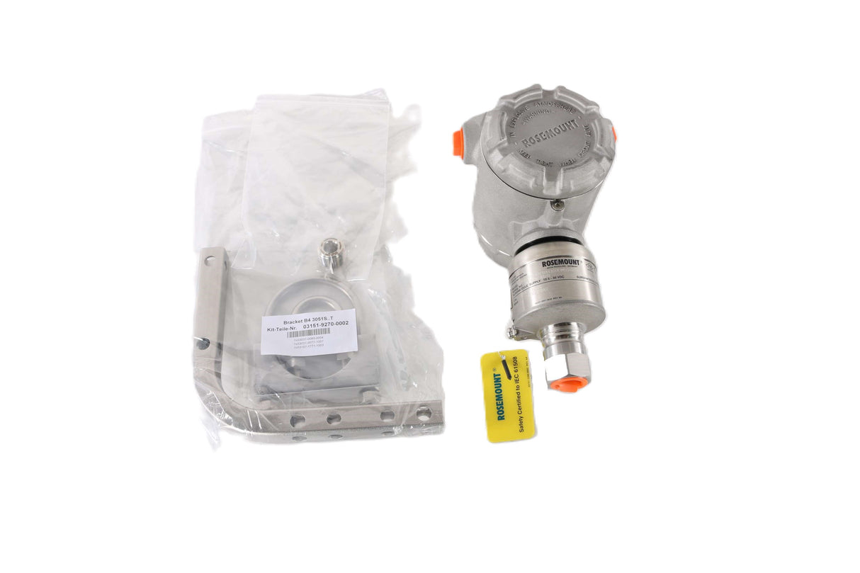 ROSEMOUNT - 3051S2TG2A2E11A1JB4K1M5Q4Q8QT - PRESSURE TRANSMITTER -1 TO 5 BAR