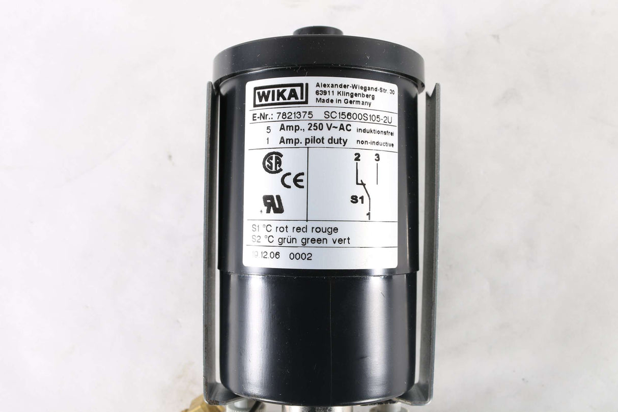 WIKA - 7821375 - TEMPERATURE SWITCH
