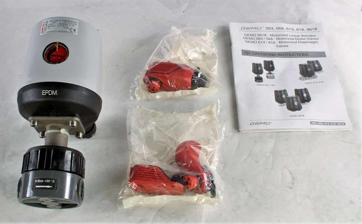 GEMU - 563-15D1114G4E2B3300A0 - MOTORIZED CONTROL VALVE