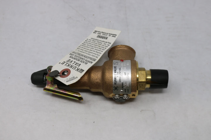 KUNKLE VALVE (EMERSON) - 6010DCM01-KM-0150 - VALVE METAL INLET SIZE 12.7MM OUTLET SIZE 19MM