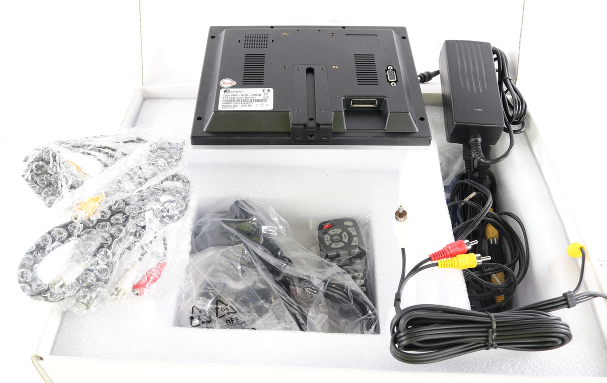 ENEO - VMC-8LCD-CP01B - TFT COLOR 8IN MONITOR 12V-24V DC/6W