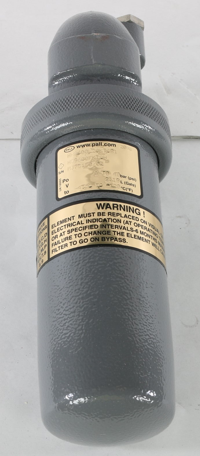 PALL - HH8600L20KTSB1 - FILTER ASM