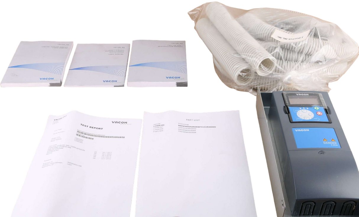 VACON - NXP03856A0N0NWFA1A2B4 - VARIABLE FREQUENCY DRIVE 261A 575V LIQUID COOL