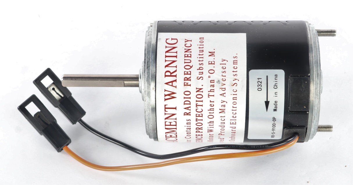 RED DOT - RD-5-9100-0P - SINGLE SHAFT 12V BLOWER MOTOR