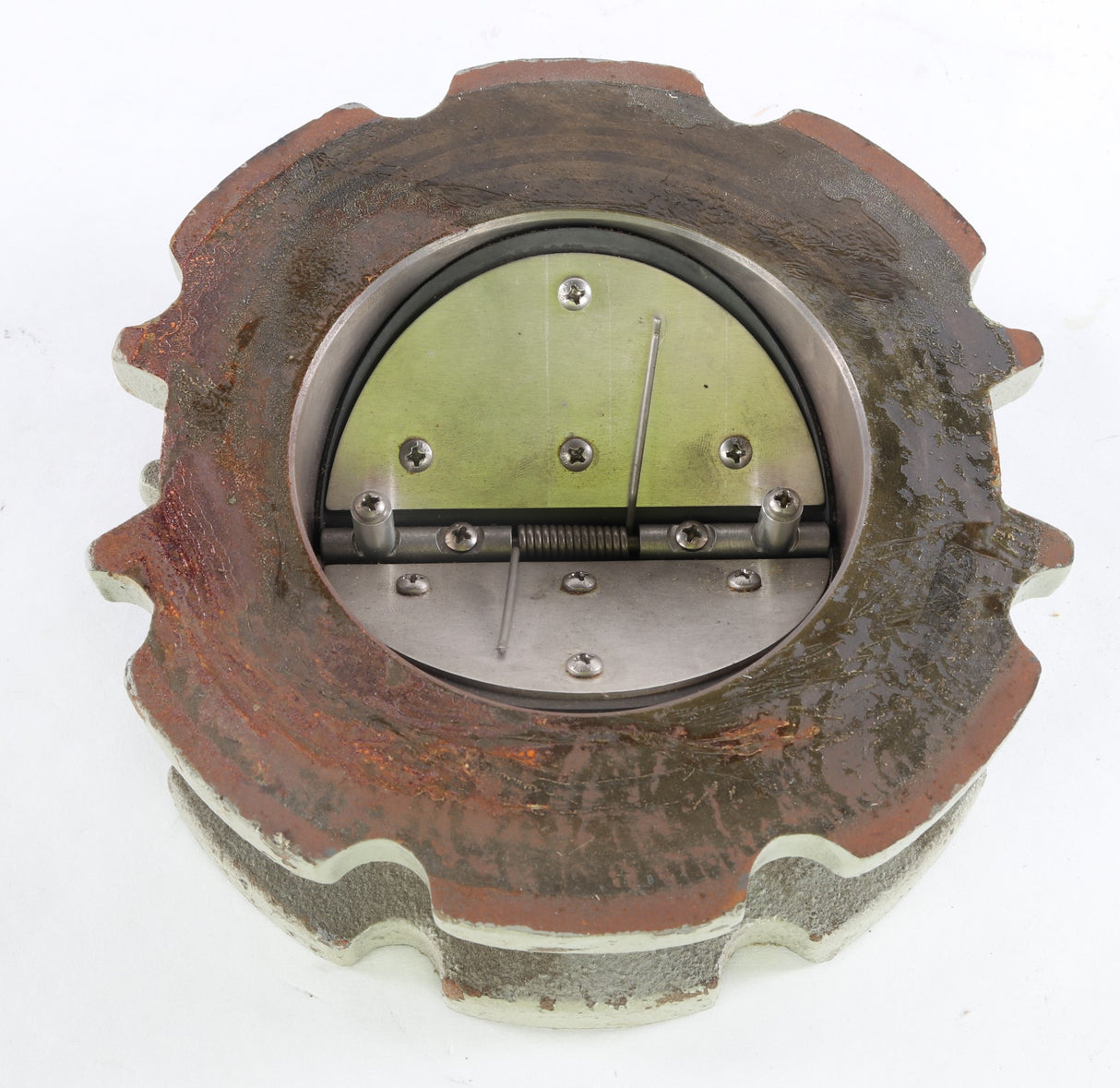TECHNO - 4.0-EHW-CI-AL-U-32-125-FF - 4in BUTTERFLY CHECK VALVE