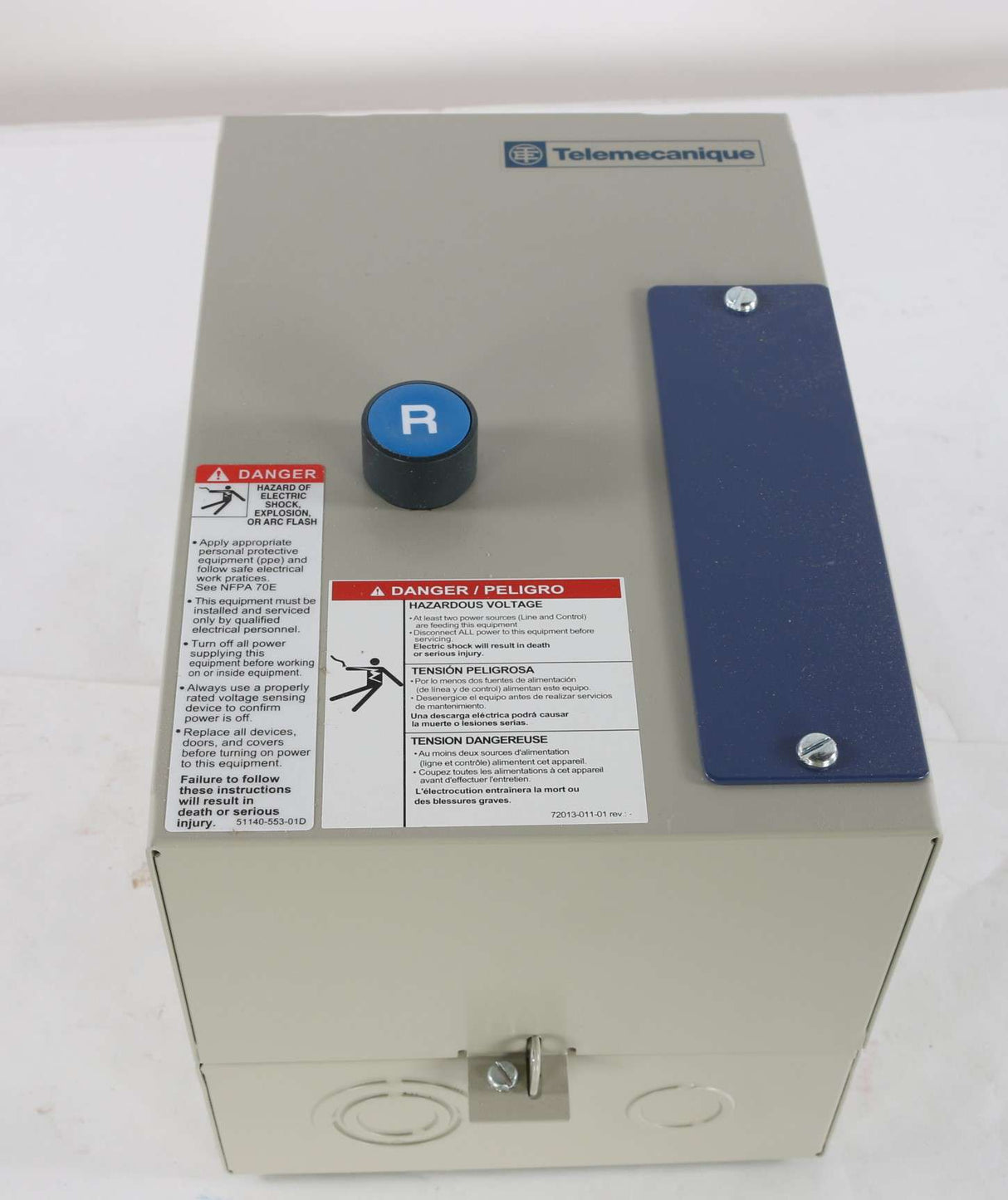 SCHNEIDER ELECTRIC - LE1D253A620G7 - STARTER_25 AMP_ 120V