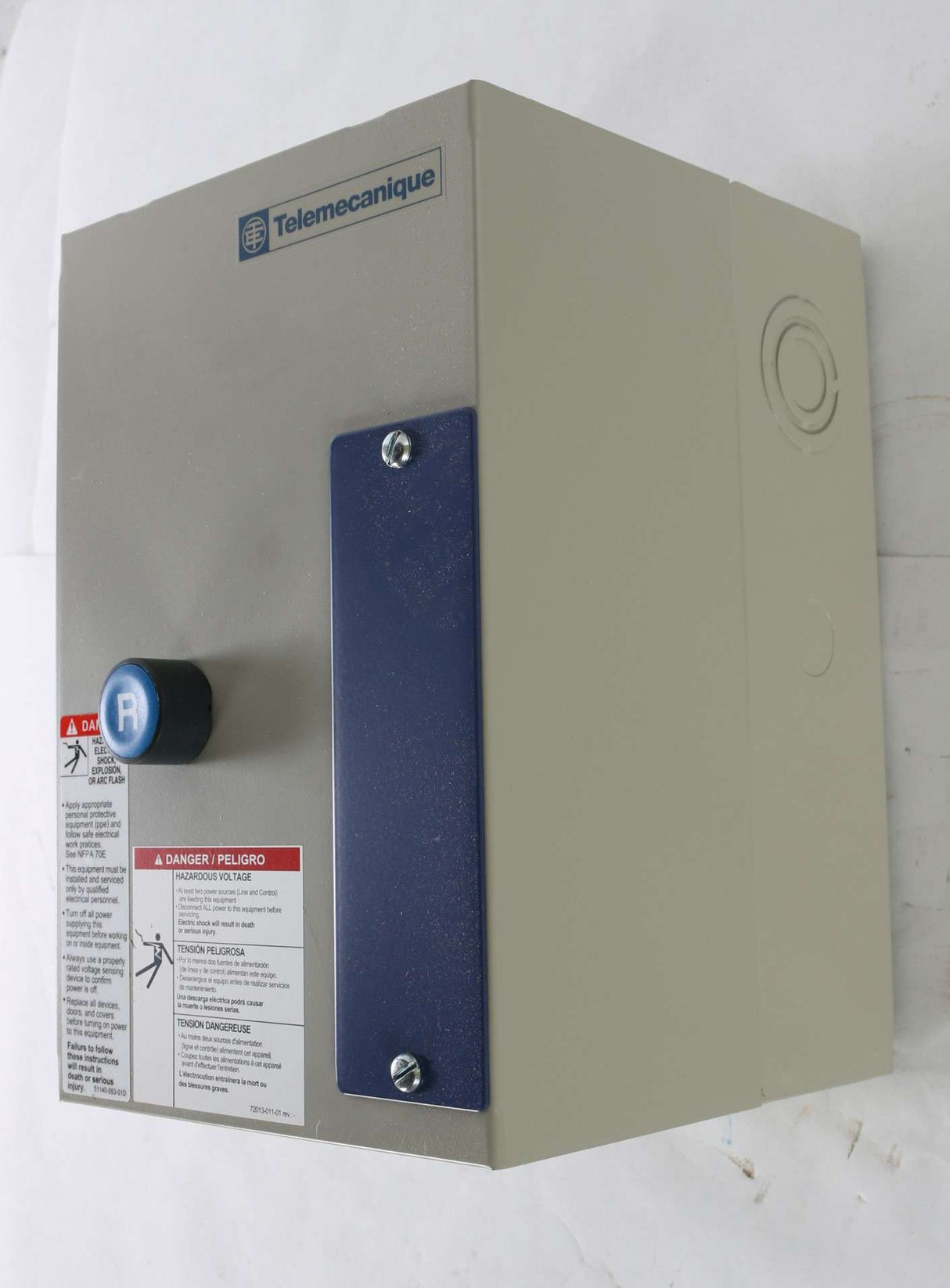 SCHNEIDER ELECTRIC - LE1D253A620G7 - STARTER_25 AMP_ 120V