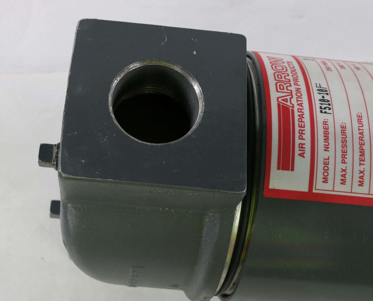 ARROW PNEUMATICS - F510-10F - 1-1/4 COALESCER .03M MAX PRESSURE 250 PSIG