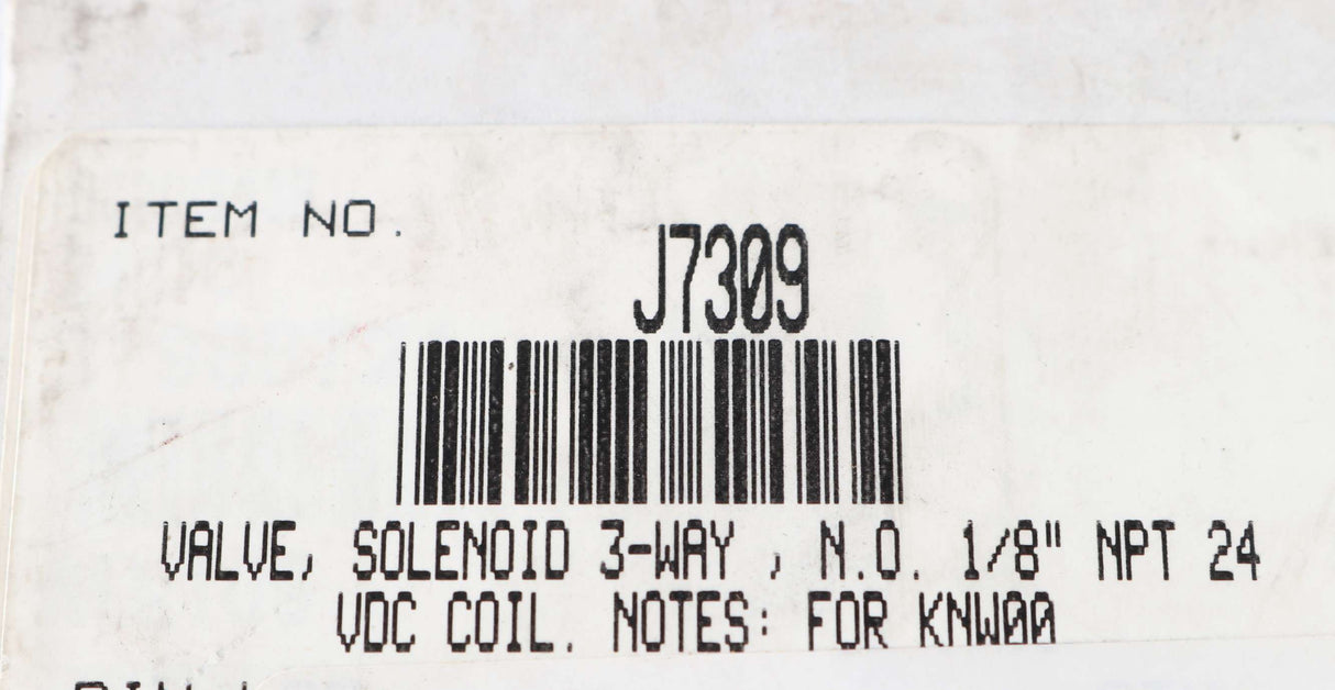 EMERSON - J7309 - SOLENOID VALVE