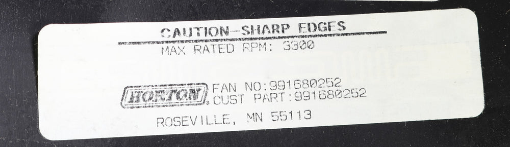 HORTON - 991680252 - ENGINE COOLING FAN