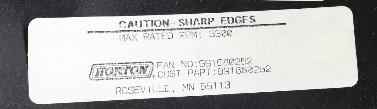 HORTON - 991680252 - ENGINE COOLING FAN