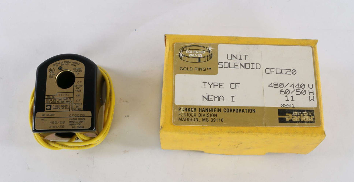 PARKER - CFGC20 - SOLENOID UNIT