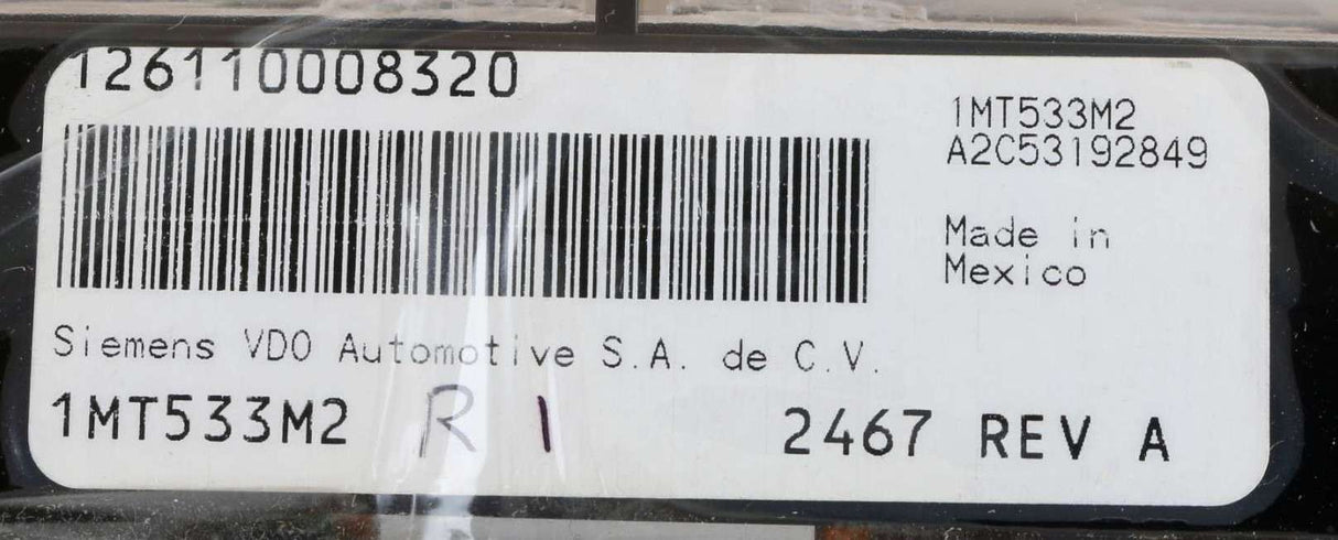 VDO - A2C53256918 - CENTER MODULE