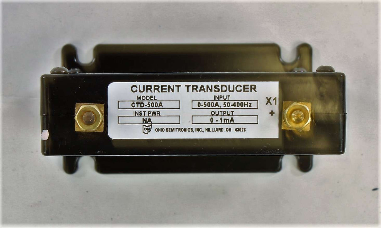 IWS - CTD-500A - AC CURRENT TRANSDUCER - OHIO SEMITRONICS