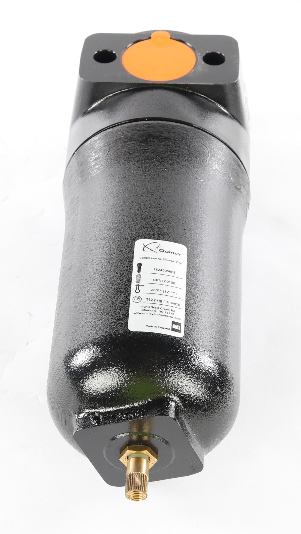 QUINCY COMPRESSOR - 1624505808 - FILTER ASM - PNEUMATIC COALESCING 1in NPT