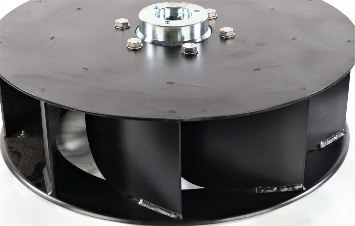 QUINCY AIR COMPRESSOR - 147260-10 - FAN WHEEL-18" 76%CW_BC_QGD BLACK