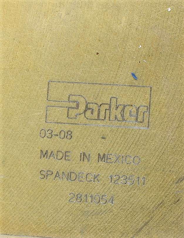 PARKER - 2811054 - CONTROL VALVE