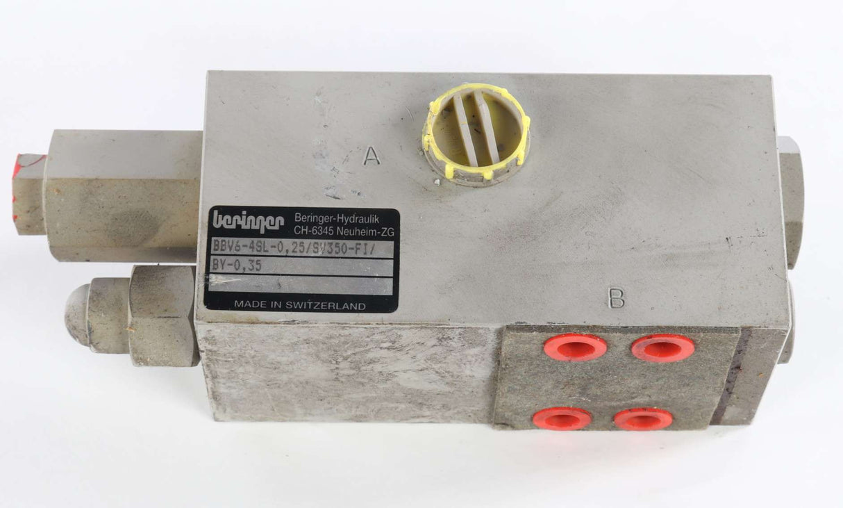 BUCHER HYDRAULICS - BBV6-4SL-0.25/SV350-FI/BY-0.35 - Hydraulic Load Control Valve