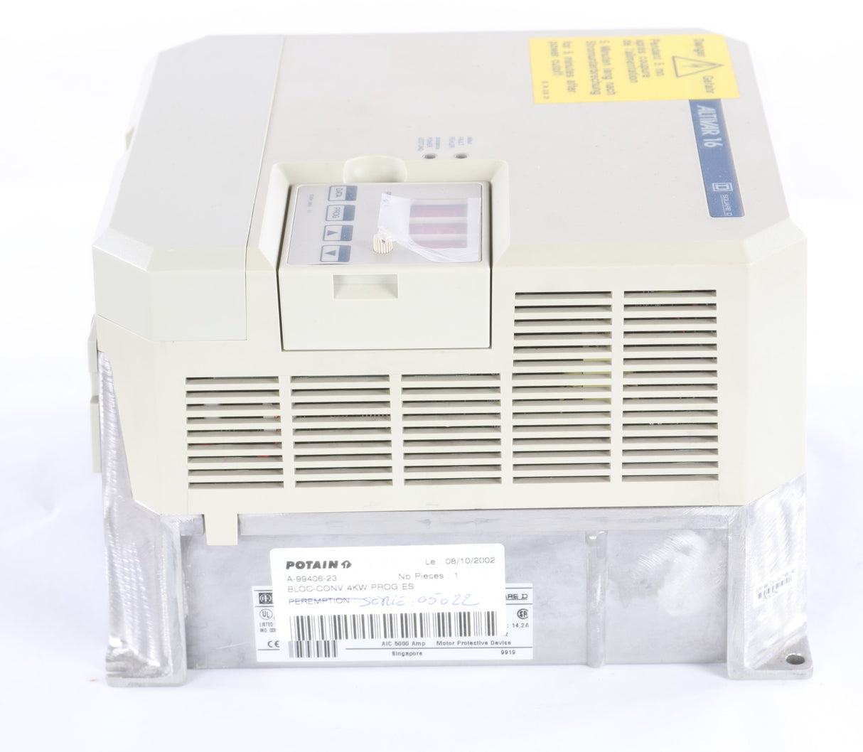 SCHNEIDER ELECTRIC - ATV16U72N4 - VARIABLE SPEED MOTOR DRIVE