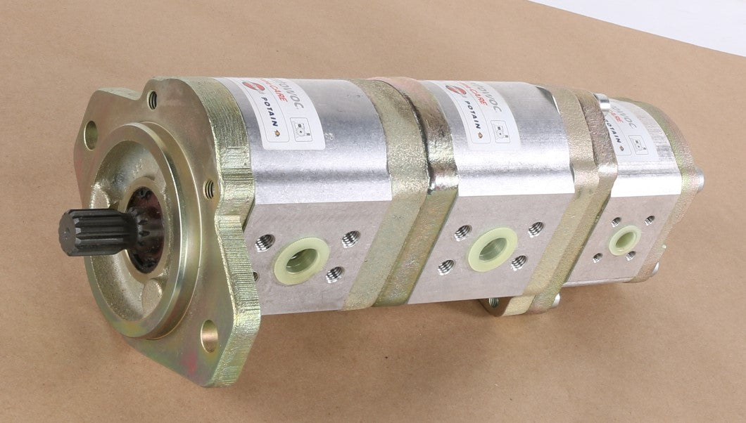 REXROTH - 1519-222-132 - GEARED TRIPLE PUMP