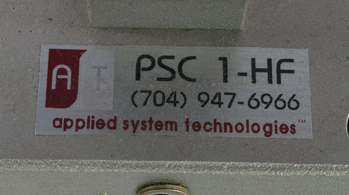 IWS - PSC1-HF - PRESSURE REGULATOR 1"NPT APPLIED SYSTEM TECHNOLOGI