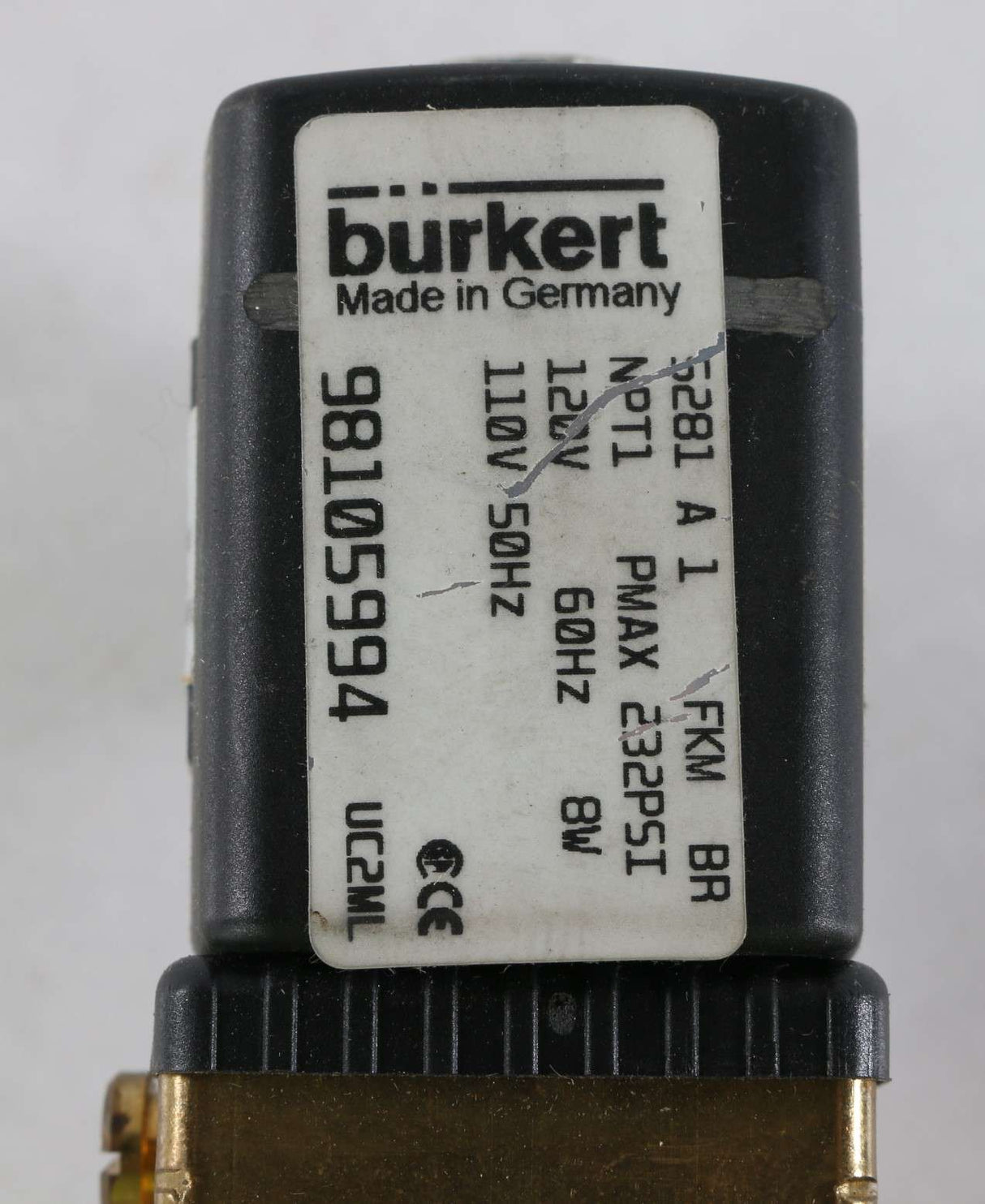 IWS - 98105994 - SOLENOID VALVE BURKERT 5281