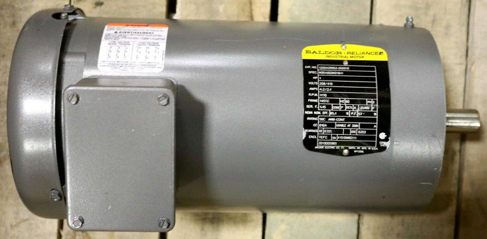 BALDOR  - M35A003M319H1 - ELECTRIC MOTOR 1HP 208/415V 60Hz