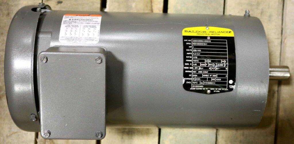 BALDOR  - M35A003M319H1 - ELECTRIC MOTOR 1HP 208/415V 60Hz