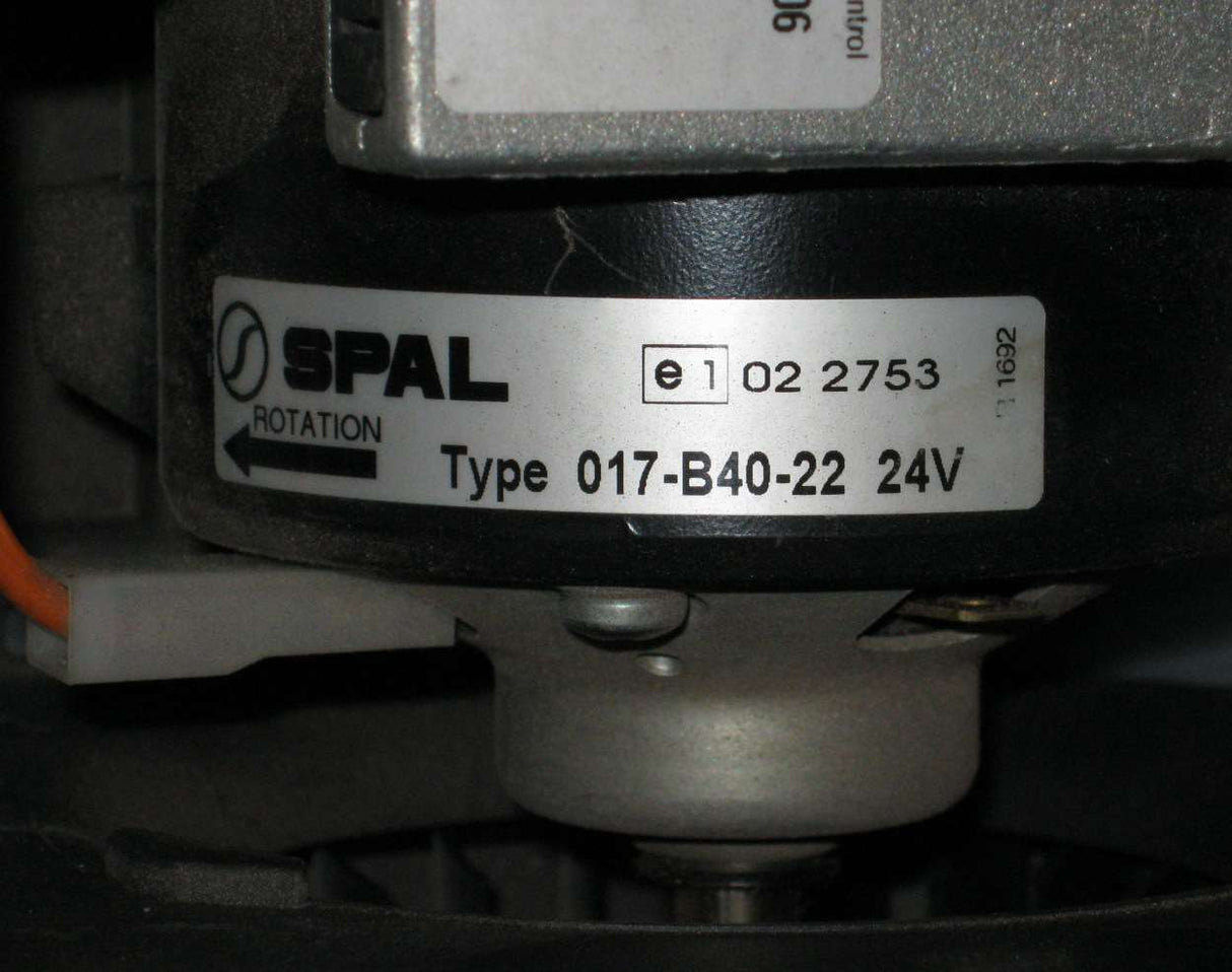 SPAL - 017-B40-22 - BLOWER 24 VDC