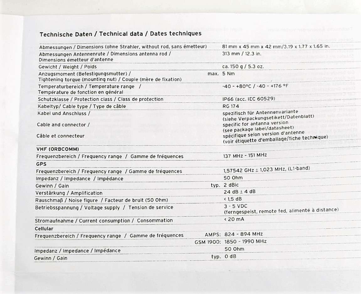 ATLAS COPCO - 1089959393 - ANTENNA
