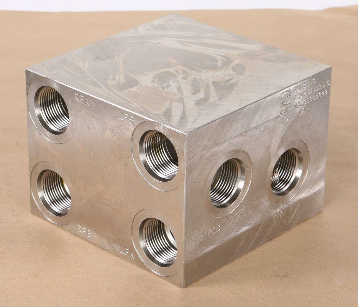 PARKER - 9S005248 - BLOCK M/C (AMS 2404D PLATING)