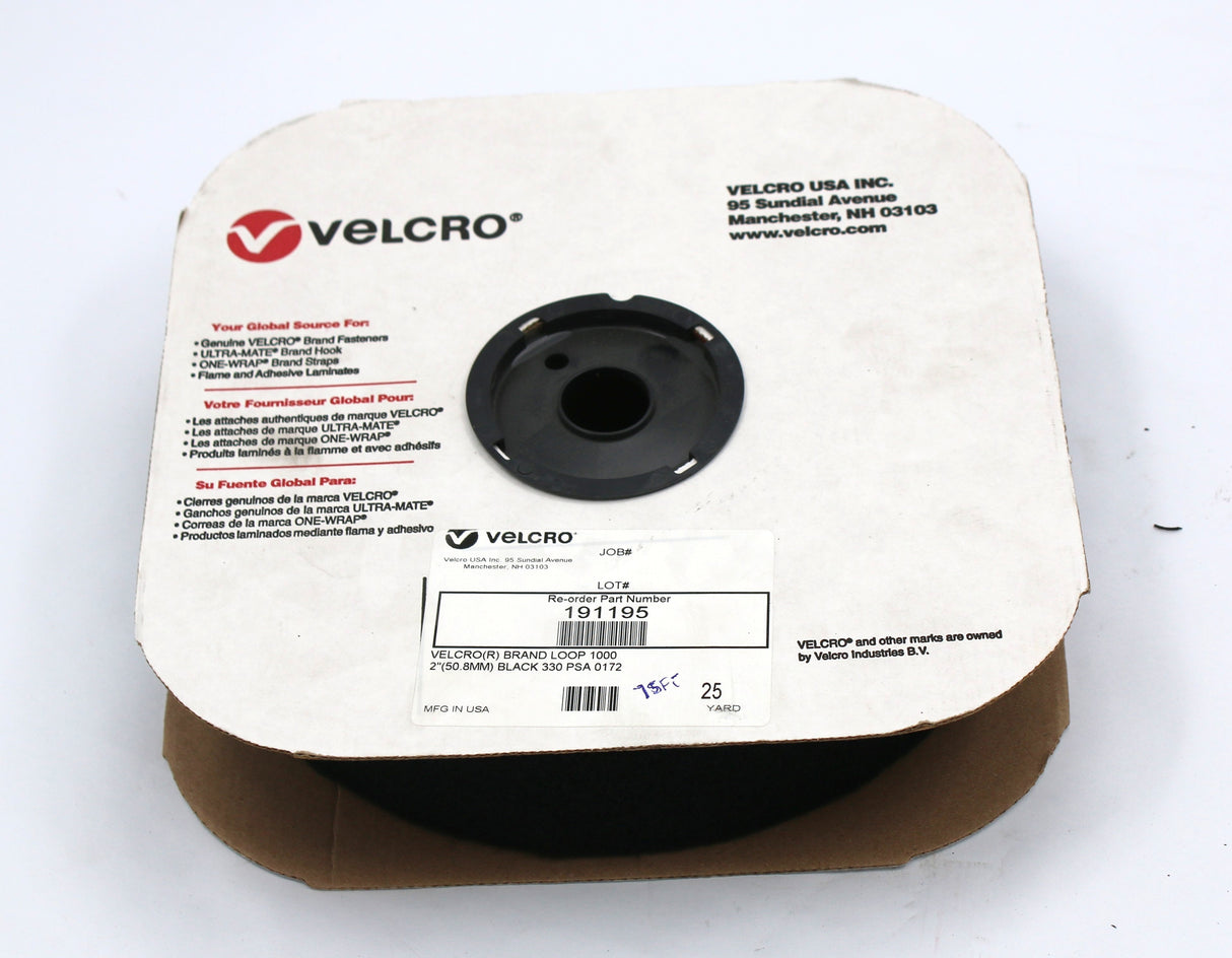 SCHWARZE - 24151 - VELCRO 2in WIDE - PRESSURE (PER FOOT)