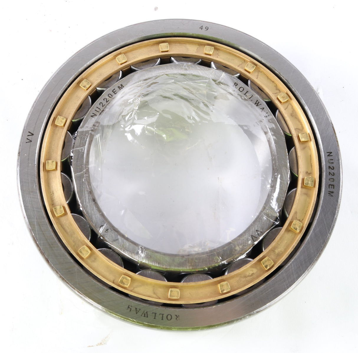 ROLLWAY BEARING - NU220EM - CYLINDRICAL ROLLER BEARING 180MM OD