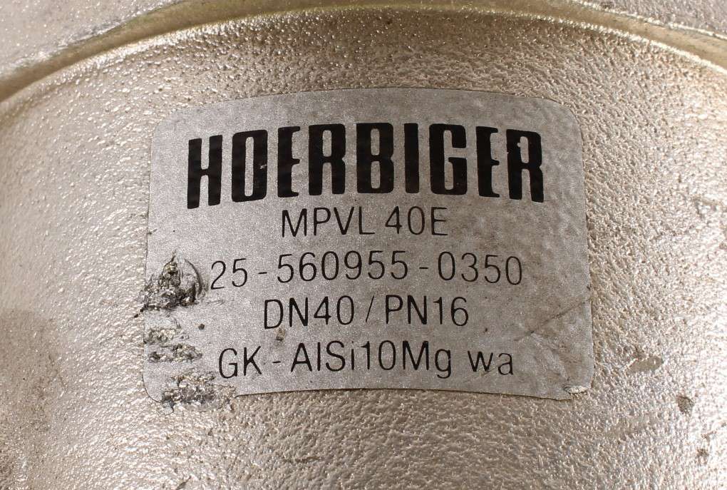 HOERBIGER - MPVL40E - MINIMUM PRESSURE VALVE