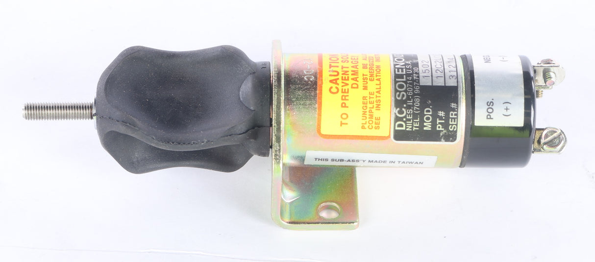 SYNCHRO-START - 1500-2005 - FUEL STOP SOLENOID 12VDC 3 TERMINALS