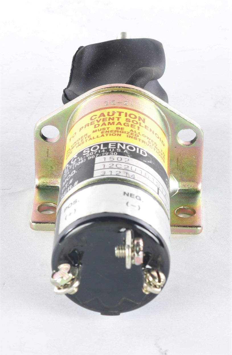SYNCHRO-START - 1500-2005 - FUEL STOP SOLENOID 12VDC 3 TERMINALS