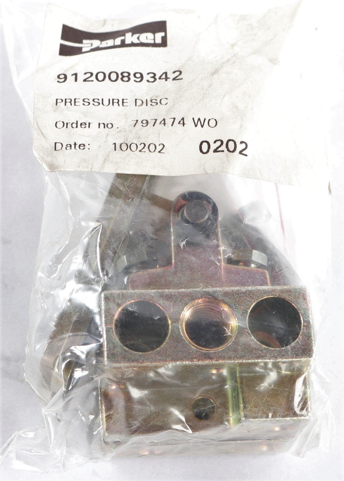 PARKER - 9120089342 - PRESSURE DISC SET FOR HYDRAULIC VALVE