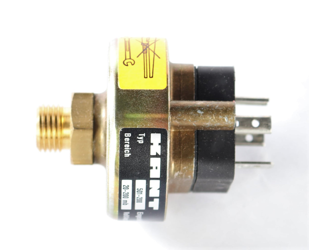 KANT Druckschalter GmbH - 501-200 - PRESSURE SWITCH