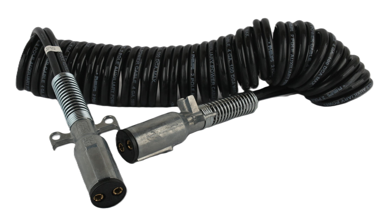 PHILLIPS - 23-2626 - DUAL POLE COILED CABLE 15 FEET